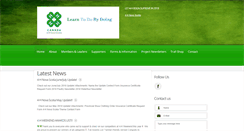 Desktop Screenshot of novascotia4h.ca